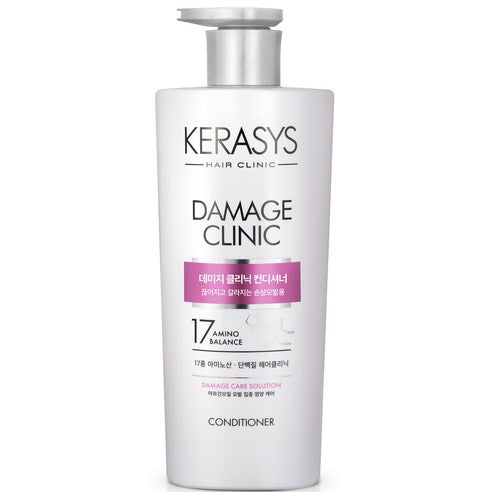 Kerasys Damage Clinic Rinse Conditioner (For Damaged Hair) 600ml