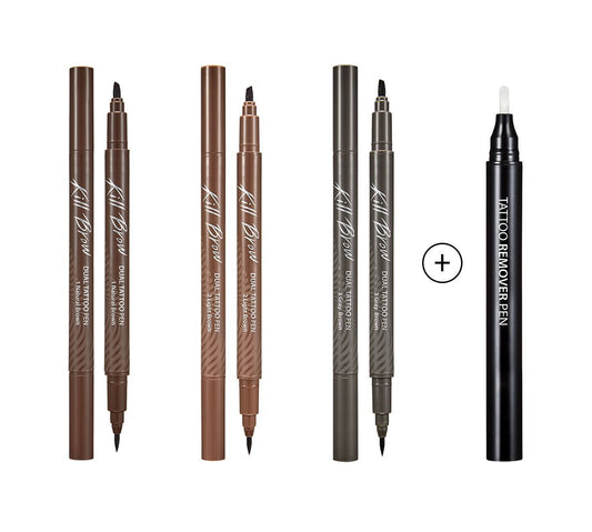 CLIO Kill Brow Dual Tattoo Pen & Remover Pen Set