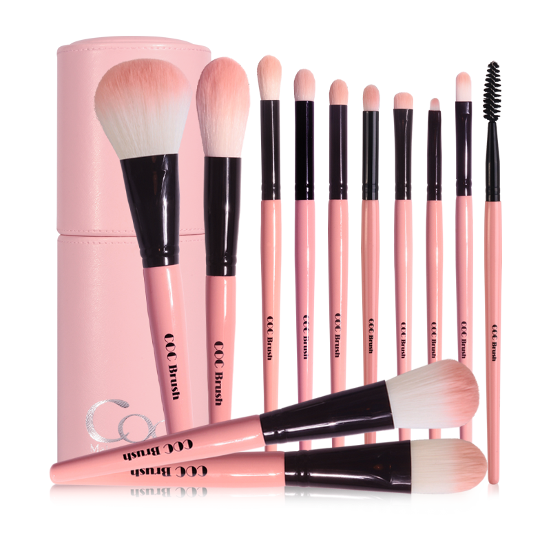 CORINGCO Cotton Candy Makeup Brush Set