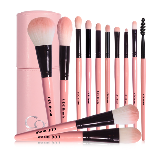 CORINGCO Cotton Candy Makeup Brush Set