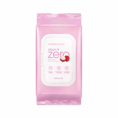 BANILA CO Clean It Zero Lychee Vita Cleansing Tissue 30 Sheets