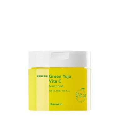 Hanskin Green Yuja Vita C Toner Pad