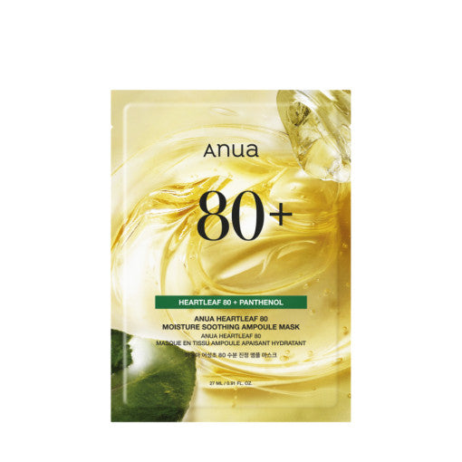 Anua Heartleaf 80% Moisture Soothing Ampoule Mask