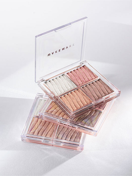 WAKEMAKE Glow Contouring Highlighter Palette